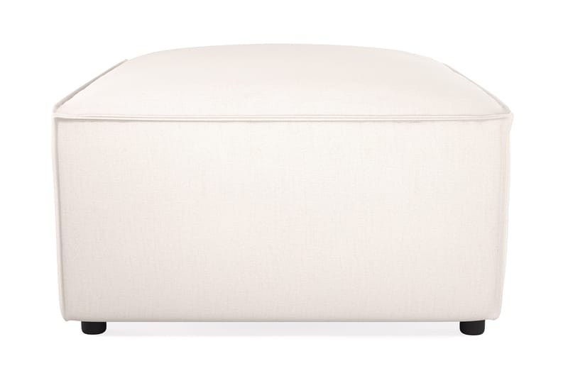 Cubo 1-sits  Rektangulär Fotpallsmodul i Tyg 120 cm bred - Ljusbeige - Möbler - Vardagsrum - Soffor - Modulsoffor - Övriga moduler till modulsoffa