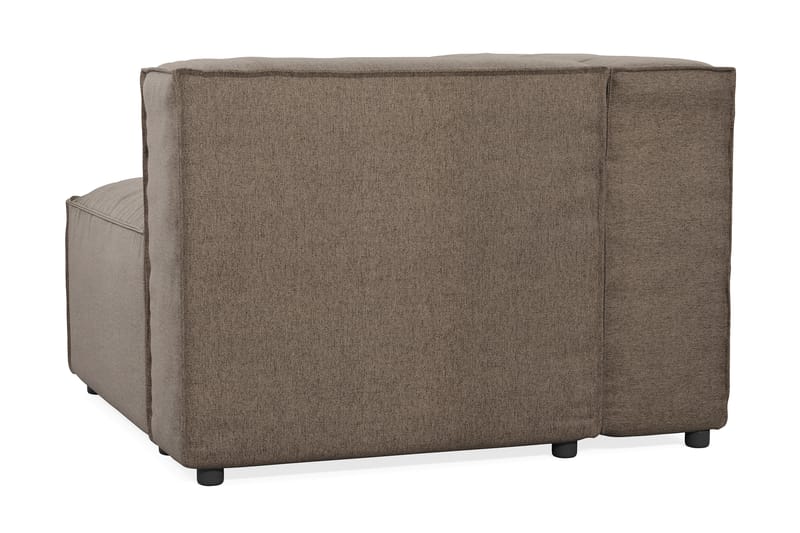 Cubo 1-sits Vänstermodul i Tyg - Grå - Möbler - Vardagsrum - Soffor - Modulsoffor - Hörnmodul