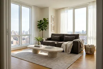 Dubai 2-sits soffa Extra Djup i Chenille - Mörkbrun - Möbler - Vardagsrum - Soffor - Modulsoffor - Komplett modulsoffa