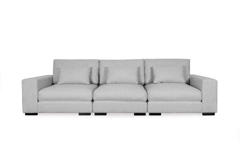Dubai 3-sits soffa Extra Djup, Ljusgrå