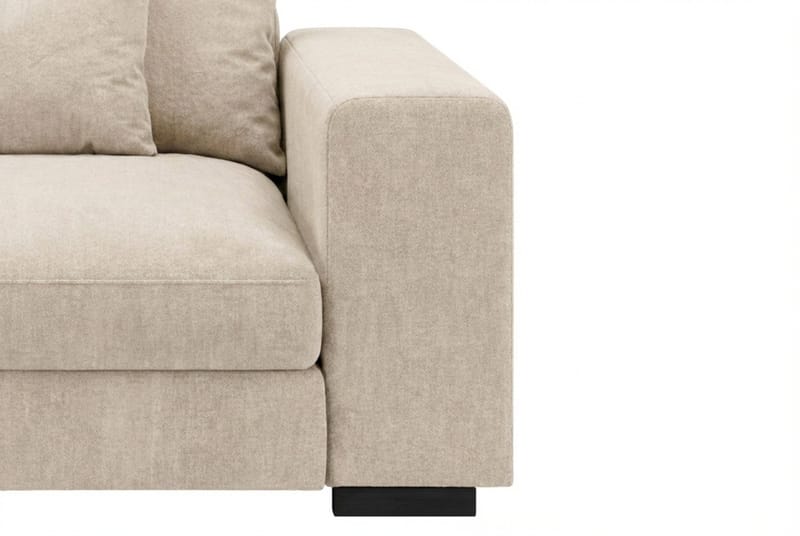 Dubai Armstöd Höger i Chenille - Beige - Möbler - Vardagsrum - Soffor - Modulsoffor - Hörnmodul