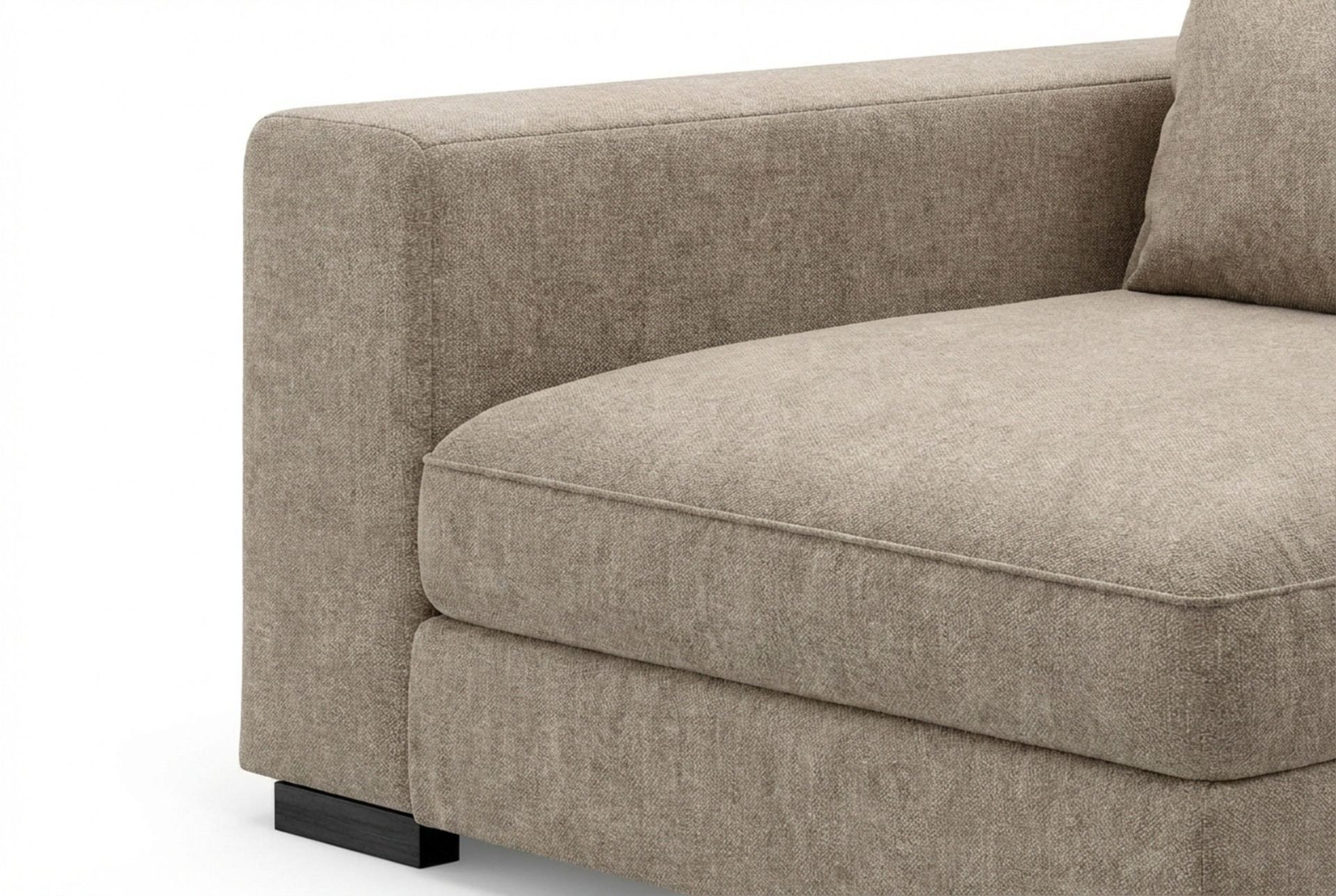 dubai armstöd höger i tyg - beige/grå