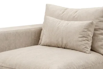 Dubai Armstöd Vänster i Chenille - Beige - Möbler - Vardagsrum - Soffor - Modulsoffor - Övriga moduler till modulsoffa