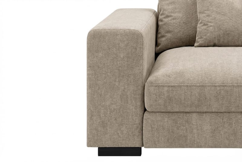 Dubai Armstöd Vänster i Tyg - Beige/Grå - Möbler - Vardagsrum - Soffor - Modulsoffor - Övriga moduler till modulsoffa