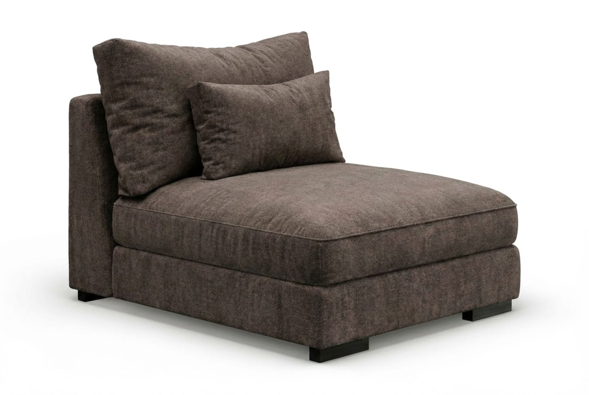 Dubai Mittmodul i Tyg - M&ouml;rkbrun