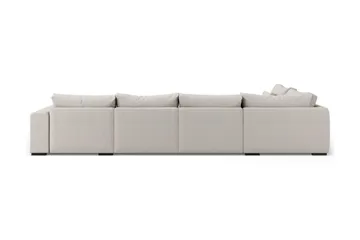 Dubai Stor U-modulsoffa med Divan Höger 432 cm Extra Djup - Beige - Möbler - Vardagsrum - Soffor - Modulsoffor - Komplett modulsoffa