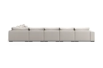 Dubai U-modulsoffa Large med Divan Vänster Extra Djup - Beige - Möbler - Vardagsrum - Soffor - Modulsoffor - Komplett modulsoffa