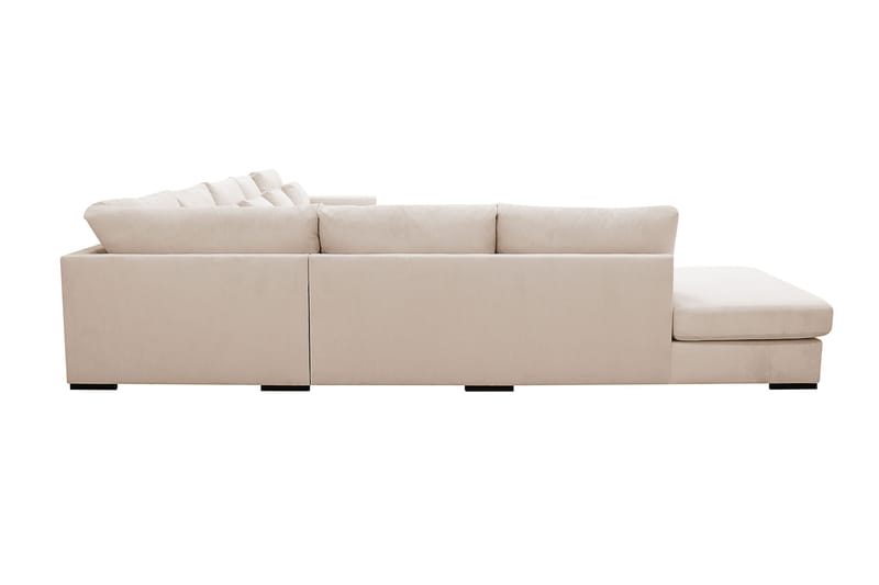 Grande Stor 7-sits U-Soffa med Divan Höger - Beige Manchester - Möbler - Vardagsrum - Soffor - Modulsoffor - Komplett modulsoffa