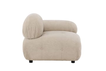 Högermodul Mika 95 cm - Beige - Möbler - Vardagsrum - Soffor - Modulsoffor - Hörnmodul