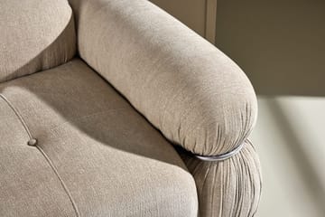 Högermodul Mika 95 cm - Beige - Möbler - Vardagsrum - Soffor - Modulsoffor - Hörnmodul