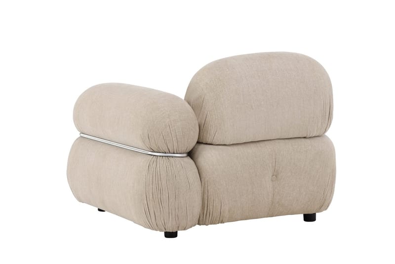 Högermodul Mika 95 cm - Beige - Möbler - Vardagsrum - Soffor - Modulsoffor - Hörnmodul