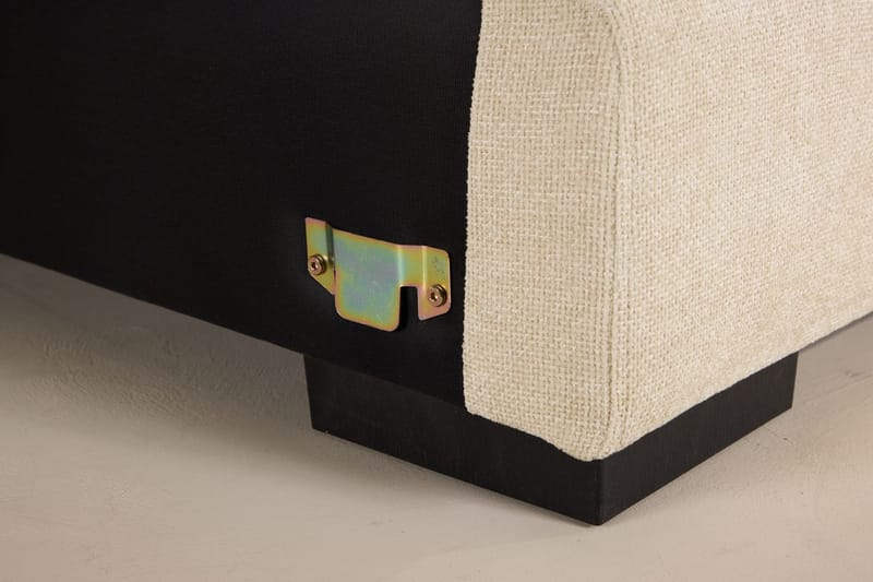 Högermodul Salerno i Tyg - Beige - Möbler - Vardagsrum - Soffor - Modulsoffor - Hörnmodul