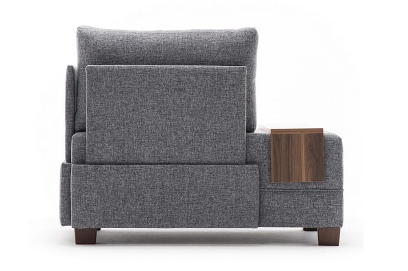 Algeria Fåtölj Höger - Grå - Möbler - Vardagsrum - Soffor - Modulsoffor - Hörnmodul