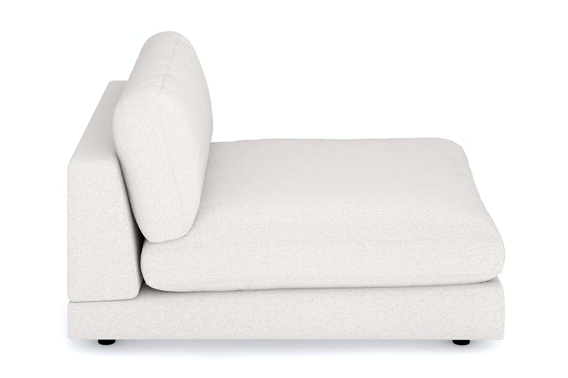 Arken 1-sits Divanmodul i Bouclé - Vit - Möbler - Vardagsrum - Soffor - Modulsoffor - Hörnmodul