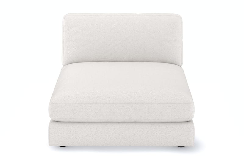 Arken 1-sits Divanmodul i Bouclé - Vit - Möbler - Vardagsrum - Soffor - Modulsoffor - Hörnmodul