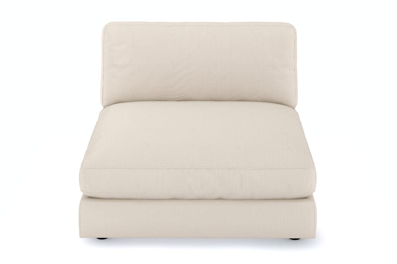 Arken 1-sits Divanmodul i Manchester - Beige - Möbler - Vardagsrum - Soffor - Modulsoffor - Hörnmodul