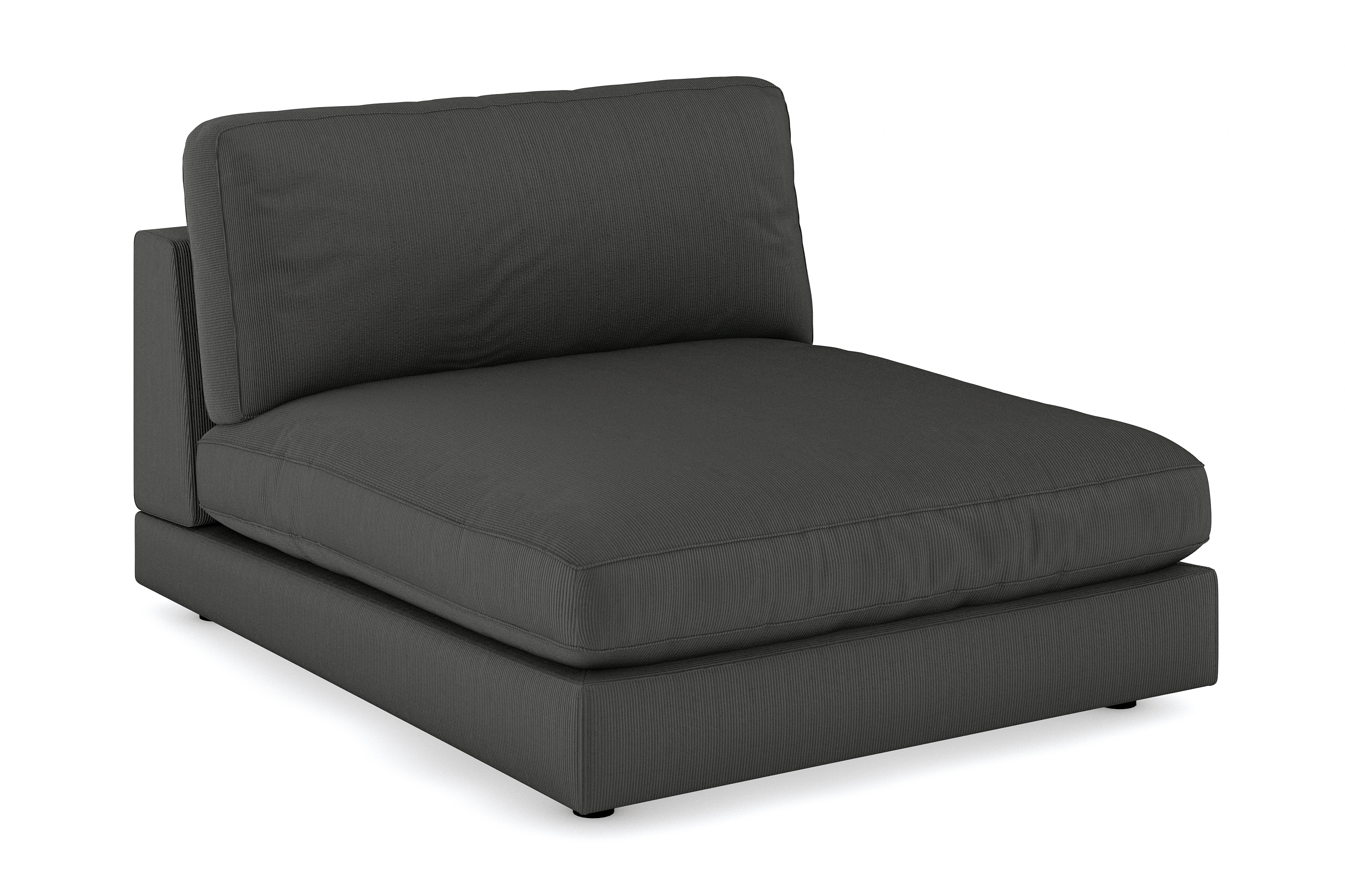 arken 1-sits divanmodul i manchester - mörkgrå