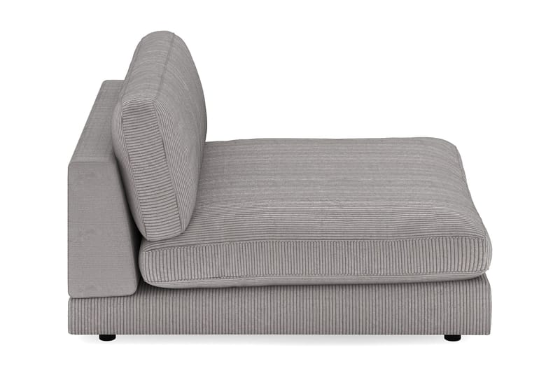 Arken 1-sits Divanmodul i Manchester - Mörkgrå - Möbler - Vardagsrum - Soffor - Modulsoffor - Hörnmodul