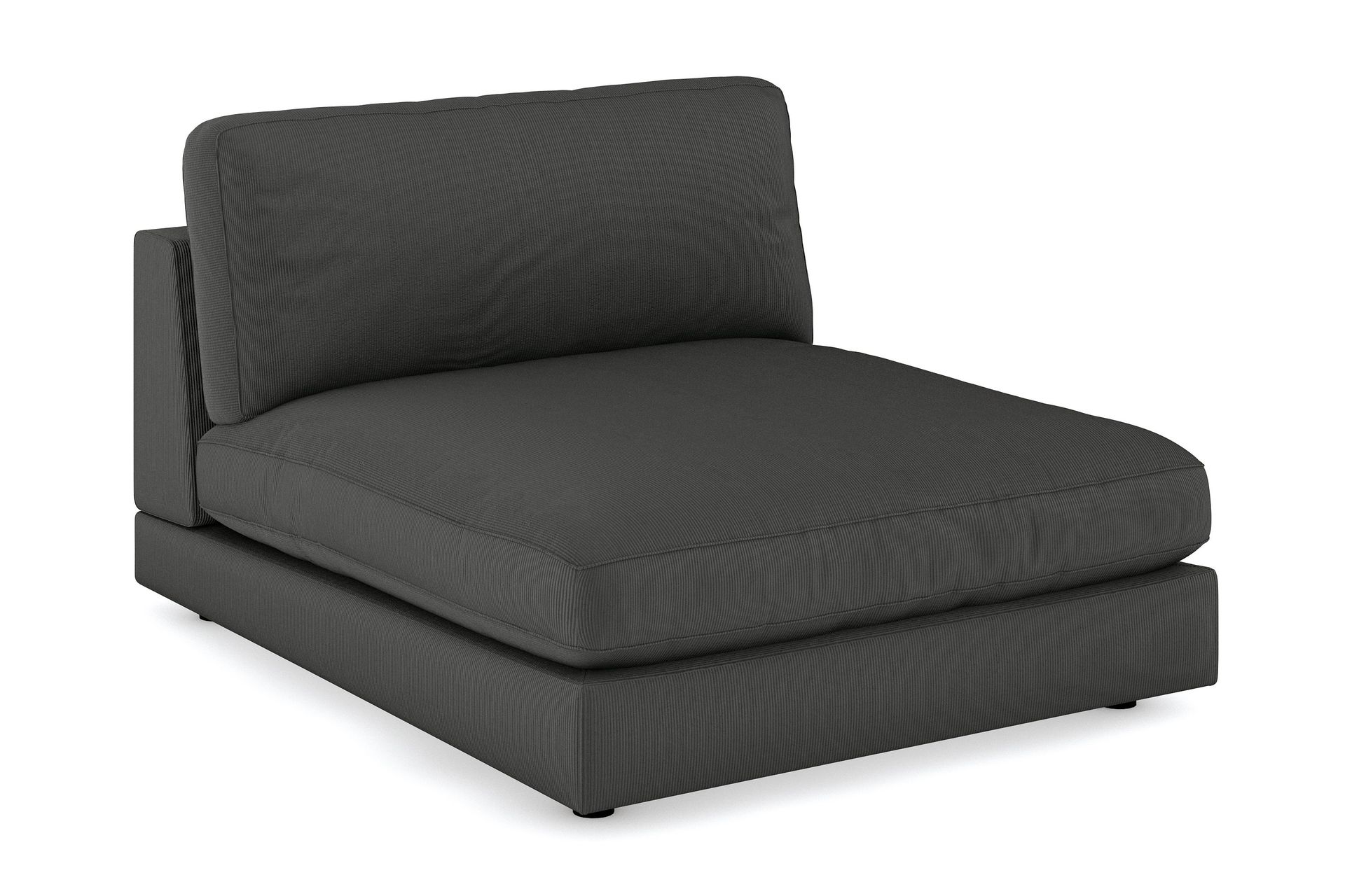 arken 1-sits divanmodul i manchester - mörkgrå