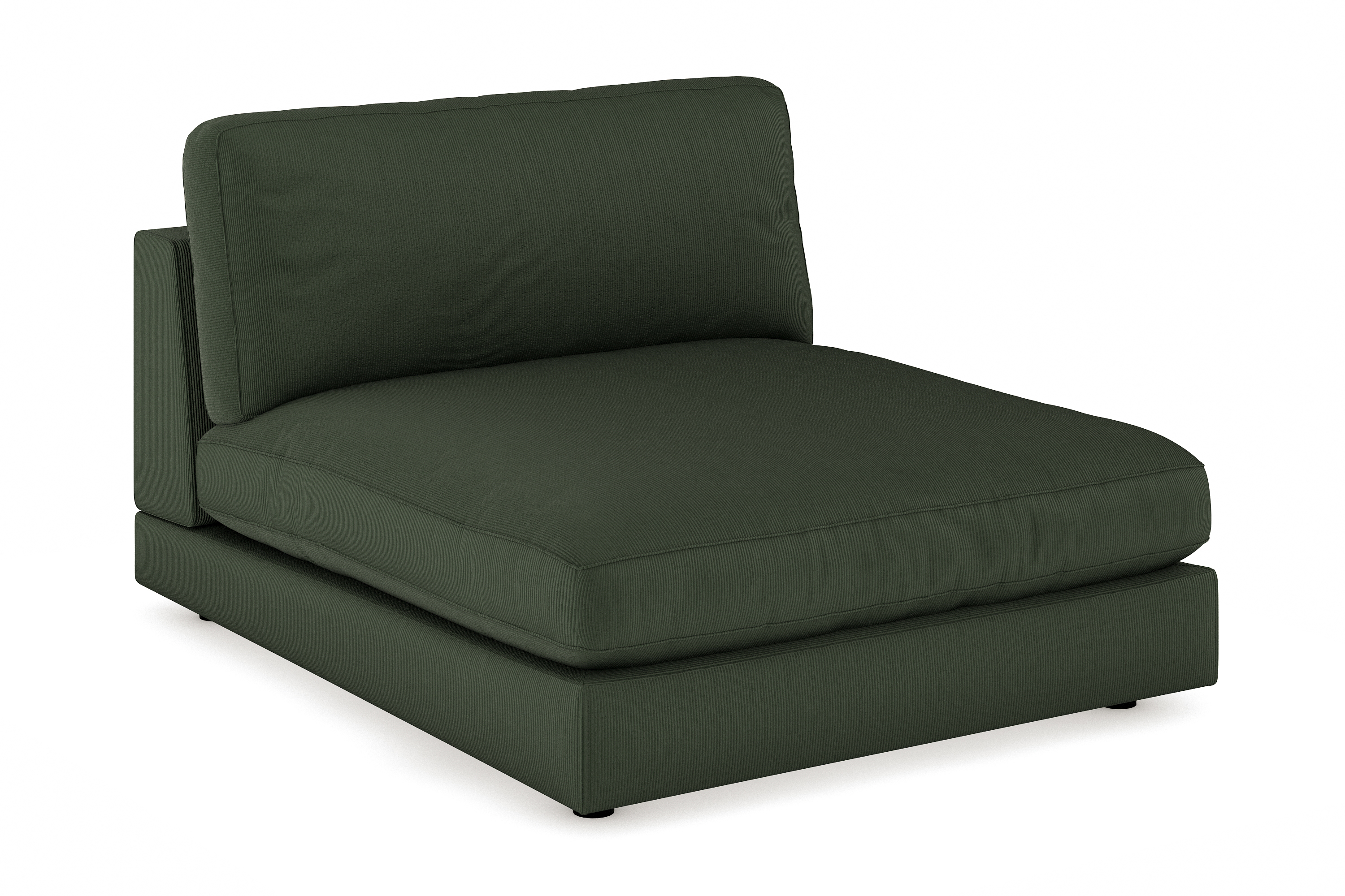 arken 1-sits divanmodul i manchester - mörkgrön