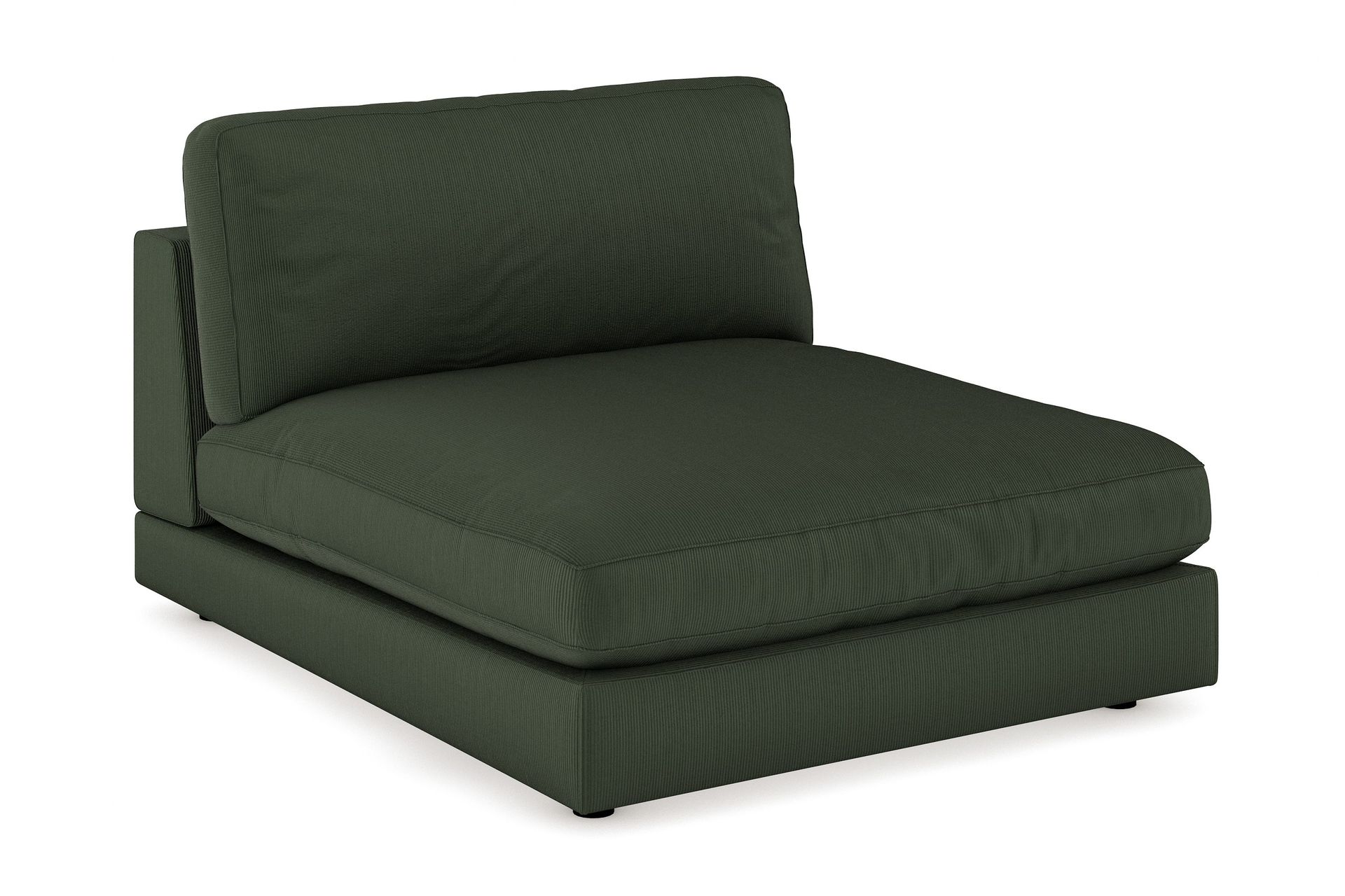 arken 1-sits divanmodul i manchester - mörkgrön