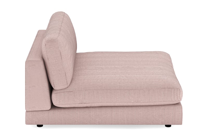 Arken 1-sits Divanmodul i Manchester - Rosa - Möbler - Vardagsrum - Soffor - Modulsoffor - Hörnmodul