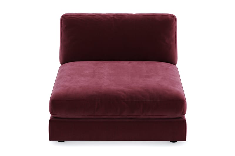 Arken 1-sits Divanmodul i Sammet - Lila - Möbler - Vardagsrum - Soffor - Modulsoffor - Hörnmodul