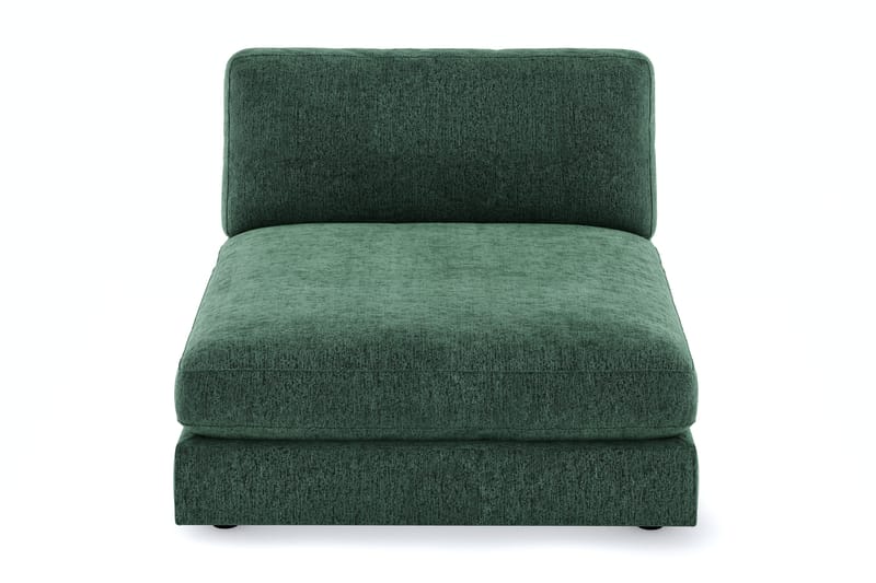 Arken 1-sits Divanmodul i Sammet - Mörkgrön - Möbler - Vardagsrum - Soffor - Modulsoffor - Hörnmodul