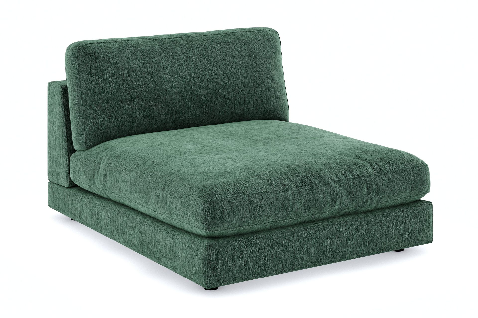 Arken 1-sits Divanmodul i Sammet - M&ouml;rkgr&ouml;n