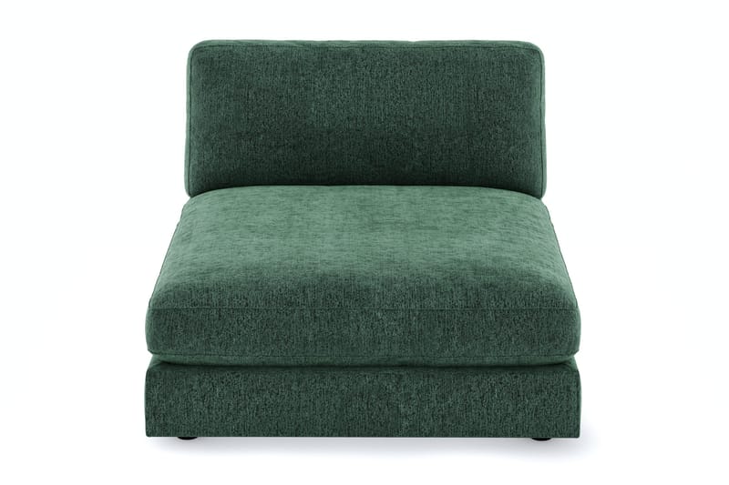 Arken 1-sits Divanmodul i Sammet - Mörkgrön - Möbler - Vardagsrum - Soffor - Modulsoffor - Hörnmodul
