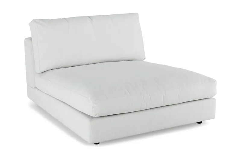 Arken 1-sits Divanmodul i Tyg, Ljusgrå