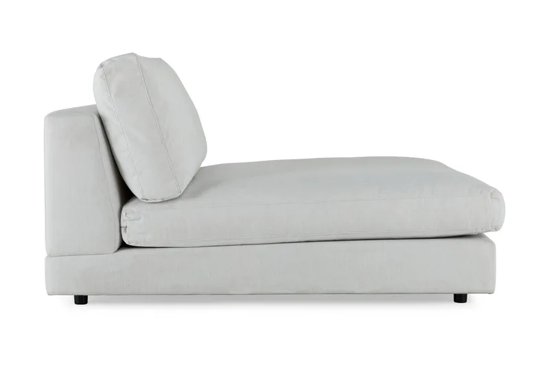 Arken 1-sits Divanmodul i Tyg - Ljusgrå - Möbler - Vardagsrum - Soffor - Modulsoffor - Hörnmodul