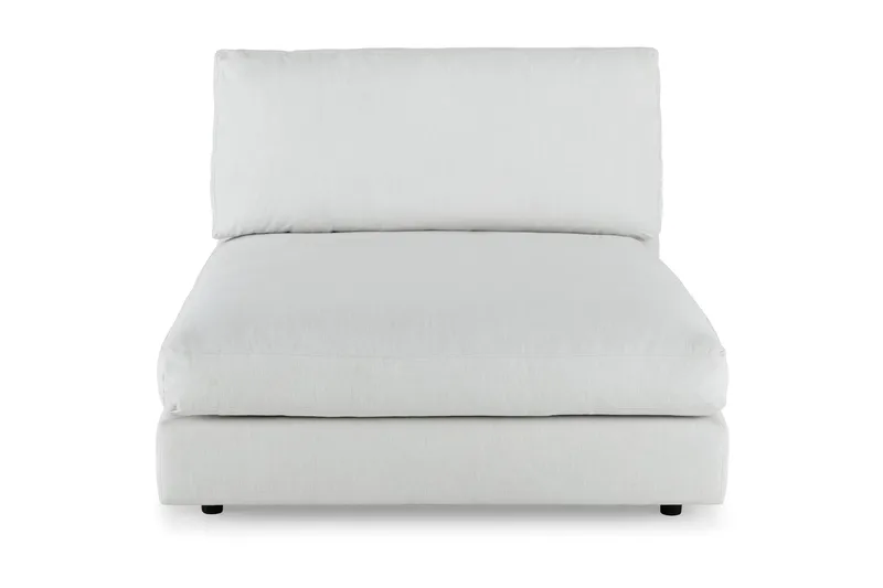 Arken 1-sits Divanmodul i Tyg - Ljusgrå - Möbler - Vardagsrum - Soffor - Modulsoffor - Hörnmodul