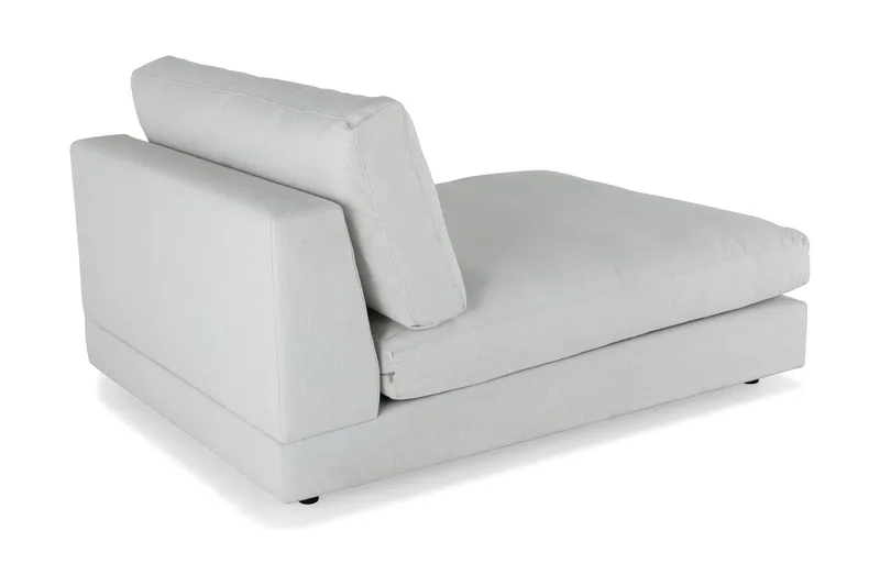 Arken 1-sits Divanmodul i Tyg - Ljusgrå - Möbler - Vardagsrum - Soffor - Modulsoffor - Hörnmodul