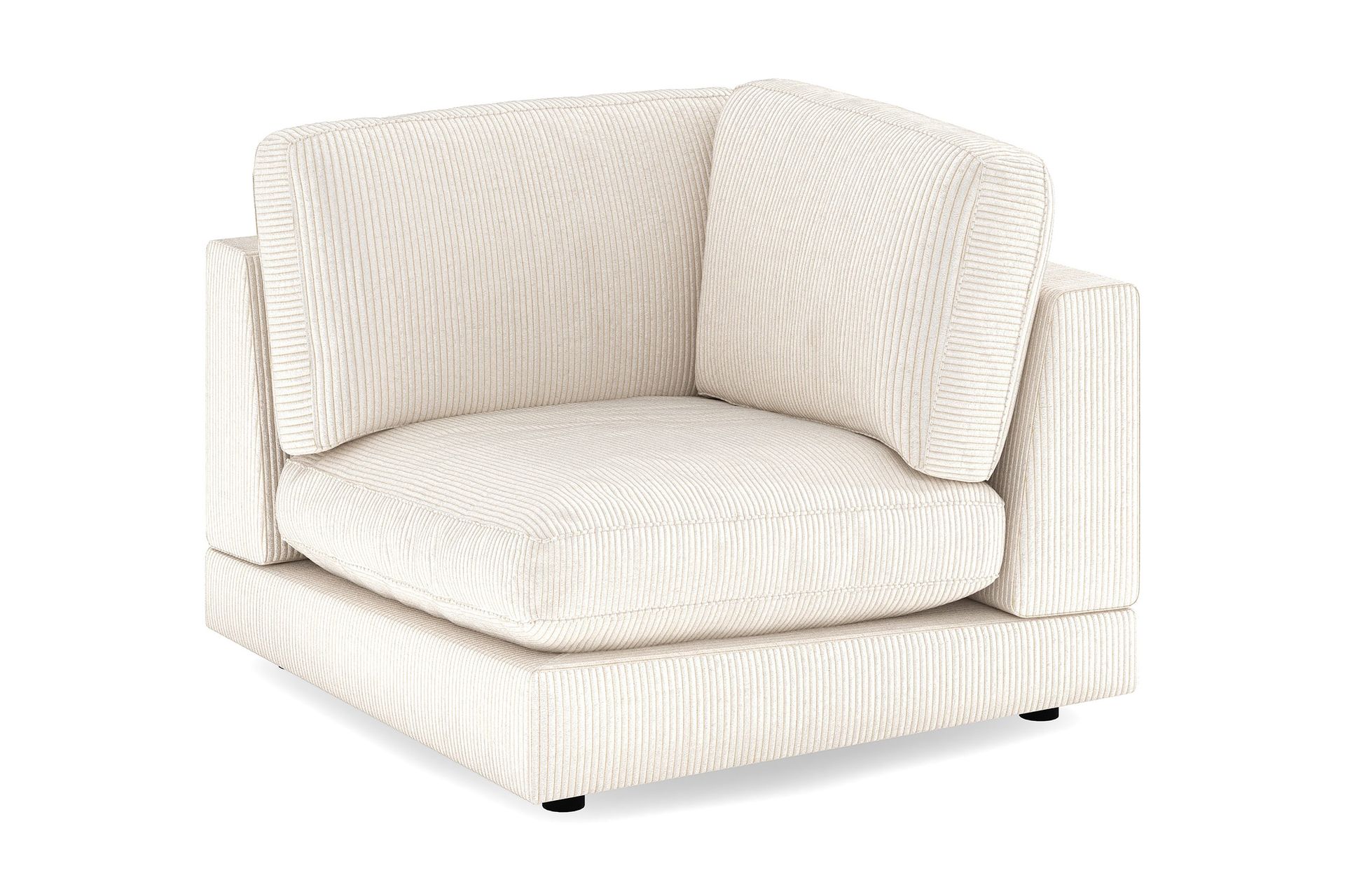 arken 1-sits hörnmodul i manchester - beige