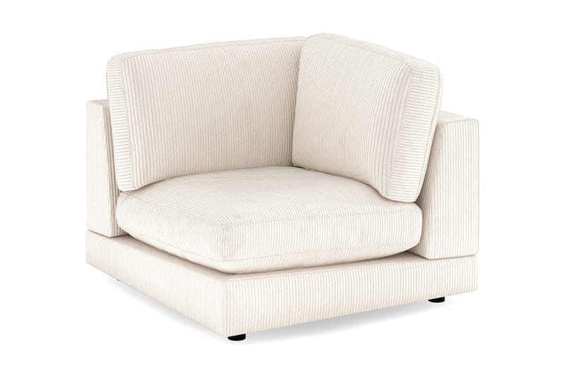 Arken 1-sits Hörnmodul i Manchester - Beige - Möbler - Vardagsrum - Soffor - Modulsoffor - Hörnmodul