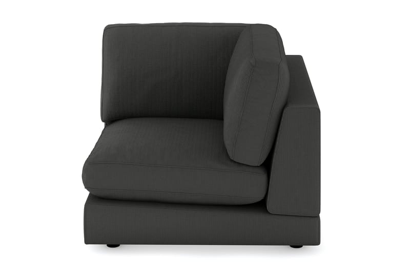 Arken 1-sits Hörnmodul i Manchester - Mörkgrå - Möbler - Vardagsrum - Soffor - Modulsoffor - Hörnmodul