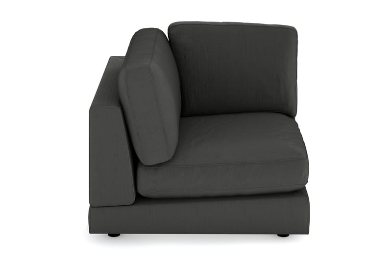 Arken 1-sits Hörnmodul i Manchester - Mörkgrå - Möbler - Vardagsrum - Soffor - Modulsoffor - Hörnmodul
