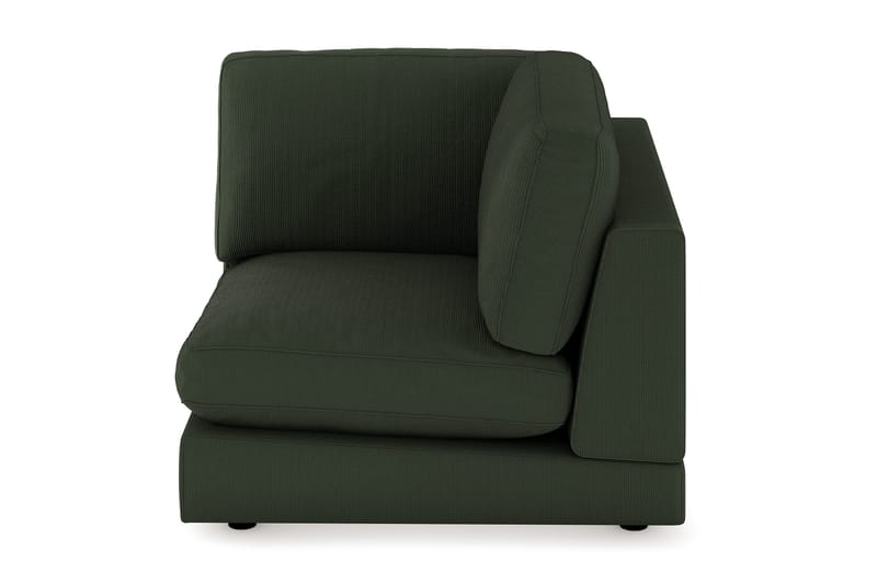 Arken 1-sits Hörnmodul i Manchester - Mörkgrön - Möbler - Vardagsrum - Soffor - Modulsoffor - Hörnmodul
