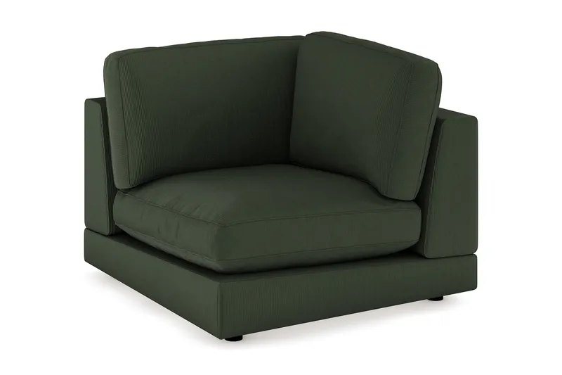 Arken 1-sits Hörnmodul i Manchester, Mörkgrön