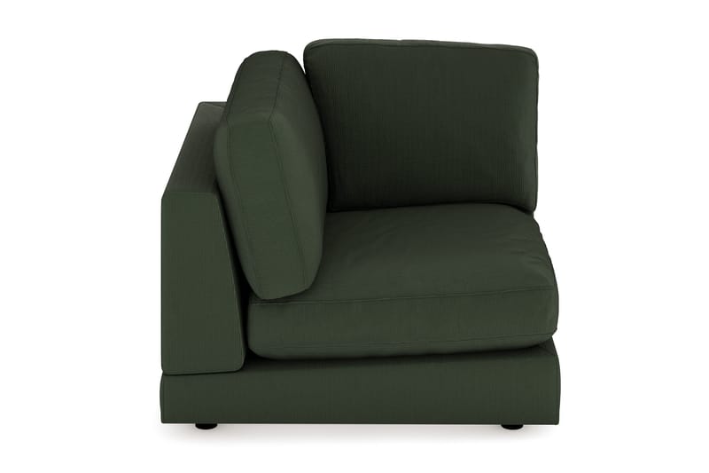 Arken 1-sits Hörnmodul i Manchester - Mörkgrön - Möbler - Vardagsrum - Soffor - Modulsoffor - Hörnmodul