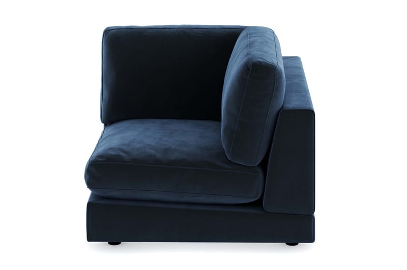 Arken 1-sits Hörnmodul i Sammet - Blå - Möbler - Vardagsrum - Soffor - Modulsoffor - Hörnmodul