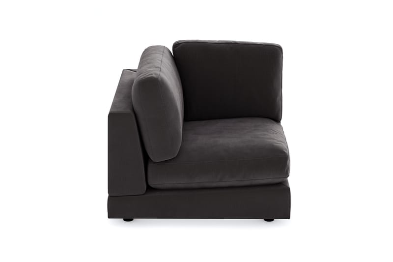 Arken 1-sits Hörnmodul i Sammet - Mörkgrå - Möbler - Vardagsrum - Soffor - Modulsoffor - Hörnmodul