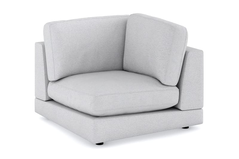 Arken 1-sits Hörnmodul i Tyg - Ljusgrå - Möbler - Vardagsrum - Soffor - Modulsoffor - Hörnmodul