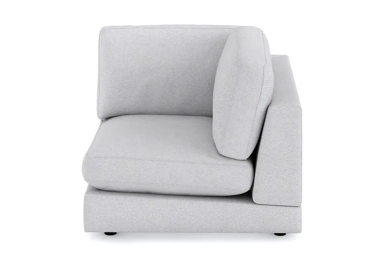 Arken 1-sits Hörnmodul i Tyg - Ljusgrå - Möbler - Vardagsrum - Soffor - Modulsoffor - Hörnmodul