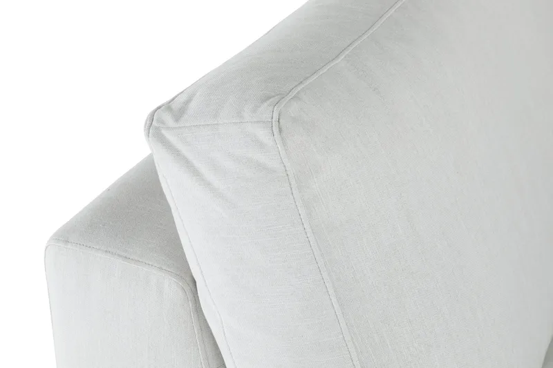 Arken 1-sits Hörnmodul i Tyg - Ljusgrå - Möbler - Vardagsrum - Soffor - Modulsoffor - Hörnmodul