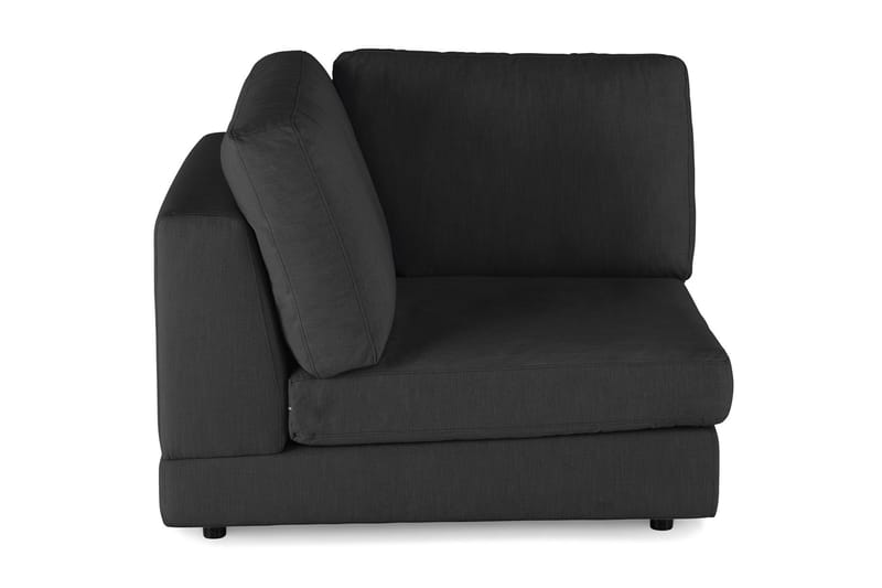 Arken 1-sits Hörnmodul i Tyg - Svart - Möbler - Vardagsrum - Soffor - Modulsoffor - Hörnmodul