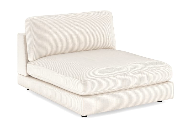 Arken 2-sits Divanmodul i Manchester - Beige - Möbler - Vardagsrum - Soffor - Modulsoffor - Hörnmodul