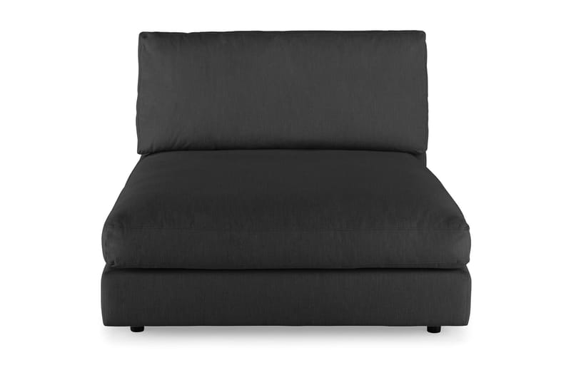 Arken 2-sits Divanmodul i Tyg - Svart - Möbler - Vardagsrum - Soffor - Modulsoffor - Hörnmodul