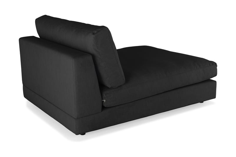 Arken 2-sits Divanmodul i Tyg - Svart - Möbler - Vardagsrum - Soffor - Modulsoffor - Hörnmodul